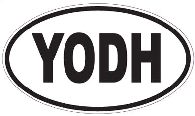 YODH - Oval Sticker