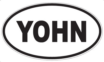 YOHN - Oval Magnet