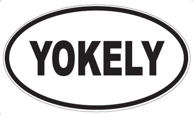 YOKELY - Oval Magnet