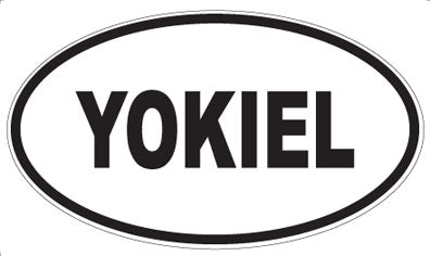 YOKIEL - Oval Magnet