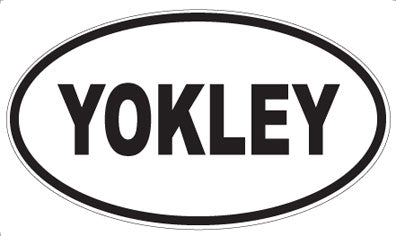 YOKLEY - Oval Magnet