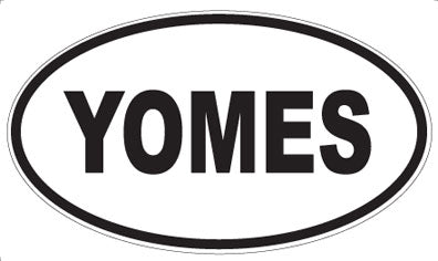YOMES - Oval Magnet