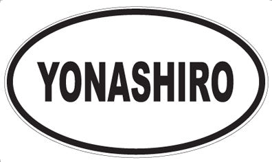 YONASHIRO - Oval Magnet
