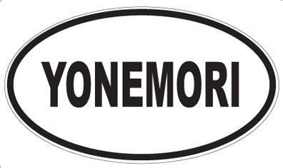YONEMORI - Oval Sticker