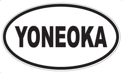 YONEOKA - Oval Sticker