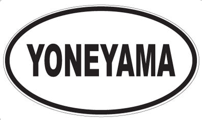 YONEYAMA - Oval Magnet