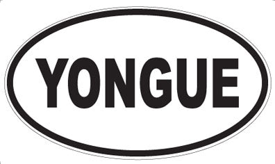 YONGUE - Oval Magnet