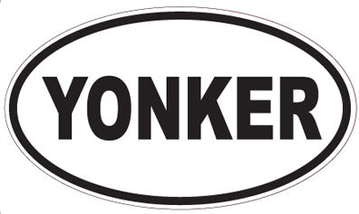 YONKER - Oval Sticker