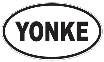 YONKE - Oval Magnet