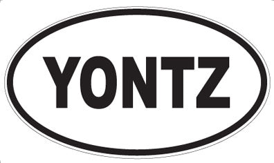 YONTZ - Oval Magnet