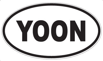 YOON - Oval Magnet