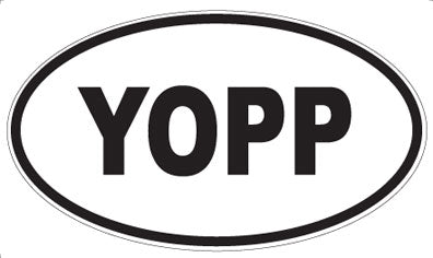 YOPP - Oval Magnet