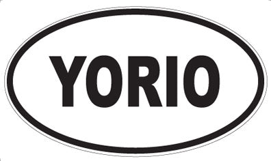 YORIO - Oval Sticker