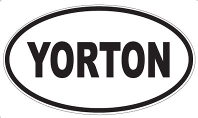 YORTON - Oval Magnet