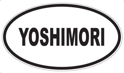 YOSHIMORI - Oval Sticker