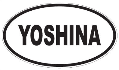 YOSHINA - Oval Sticker