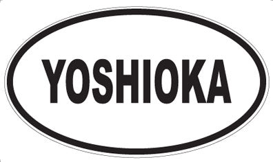 YOSHIOKA - Oval Sticker