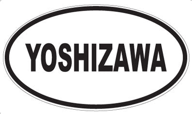 YOSHIZAWA - Oval Sticker