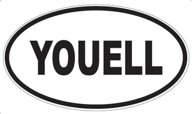 YOUELL - Oval Magnet