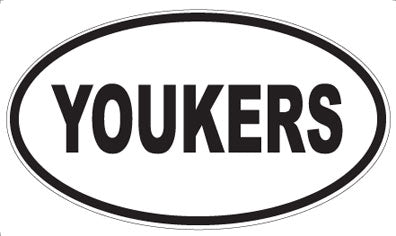YOUKERS - Oval Sticker