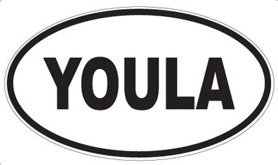 YOULA - Oval Sticker