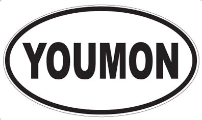 YOUMON - Oval Magnet