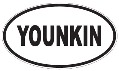 YOUNKIN - Oval Magnet
