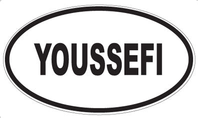 YOUSSEFI - Oval Magnet