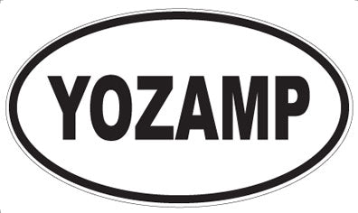 YOZAMP - Oval Sticker