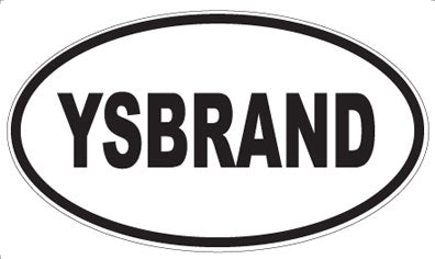 YSBRAND - Oval Magnet
