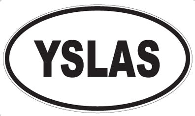 YSLAS - Oval Magnet