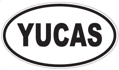 YUCAS - Oval Sticker