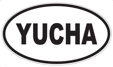 YUCHA - Oval Sticker