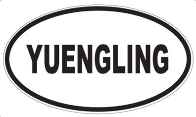 YUENGLING - Oval Sticker