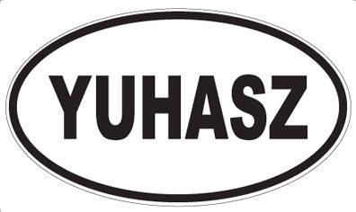 YUHASZ - Oval Magnet