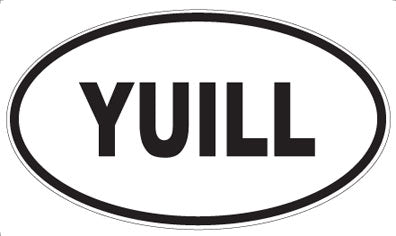 YUILL - Oval Magnet