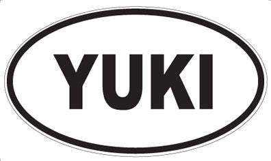 YUKI - Oval Magnet