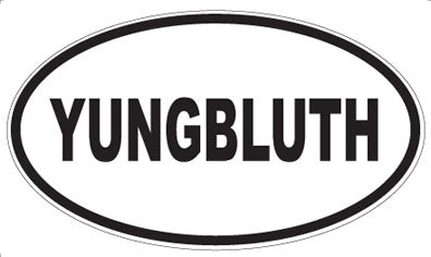 YUNGBLUTH - Oval Magnet