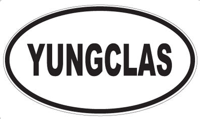 YUNGCLAS - Oval Magnet