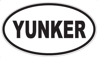 YUNKER - Oval Magnet