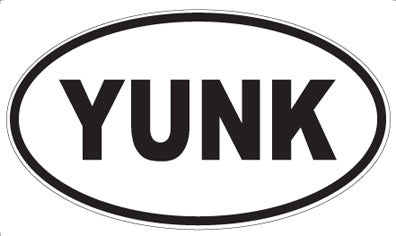 YUNK - Oval Magnet
