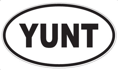 YUNT - Oval Magnet