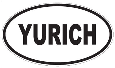 YURICH - Oval Magnet