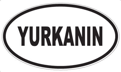YURKANIN - Oval Magnet
