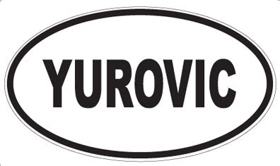 YUROVIC - Oval Magnet