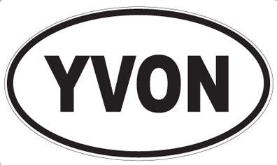 YVON - Oval Magnet