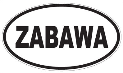 ZABAWA - Oval Magnet