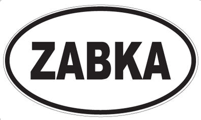 ZABKA - Oval Magnet