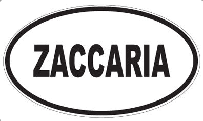 ZACCARIA - Oval Magnet