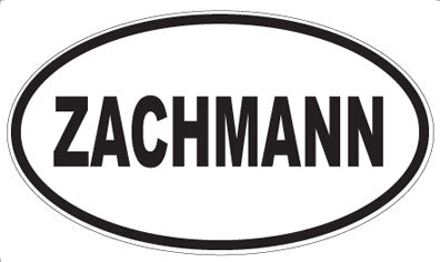 ZACHMANN - Oval Magnet